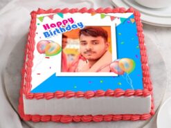 Joyful Picture Birthday Photo Cake