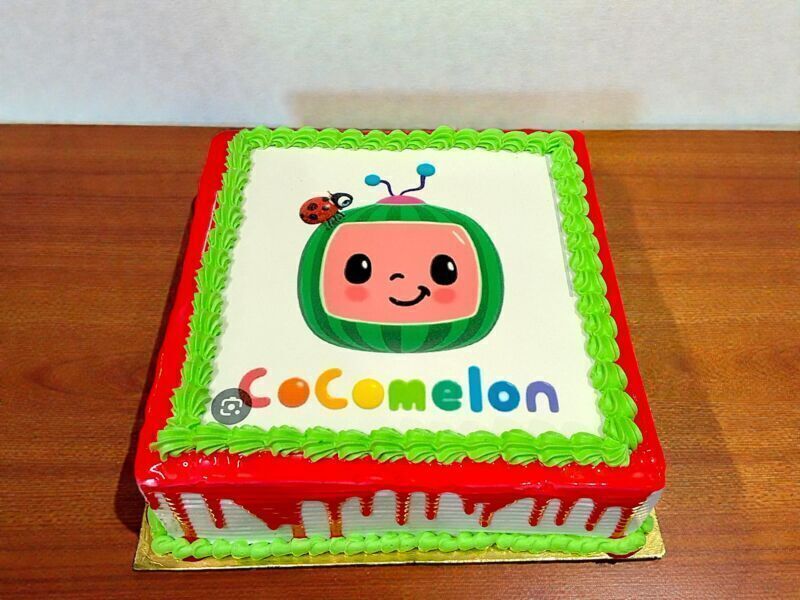 Kids Cocomelon Photo Print Cake 3 Kids Cocomelon Photo Print Cake