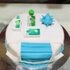 Stay Safe Quarantine Theme Cake 1 Stay Safe Quarantine Theme Cake from LallanTop Cake Shop - Delivery in East Delhi, South-East Delhi, Ghaziabad, and Noida