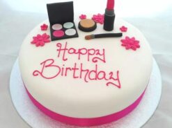 Makeup Fondant Cake from LallanTop Cake Shop with Delivery in East Delhi, South-East Delhi, Ghaziabad, and Noida