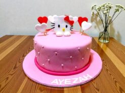 Kittylicious Elegance Fondant Cake