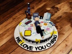 lazy-boy-customized-fondant-cake