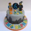 lego movie theme cake 1 From LallamTop Cake Shop