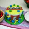 lego theme fondant cake 2 6ab1af5d9a789 From LallamTop Cake Shop