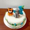 Lion and Elephant Theme Kids Cake 2 lion and elephant theme kids cake 2 6ab1b2ca8bf6e From LallamTop Cake Shop