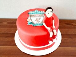 Liverpool Fan Club Fondant Cake