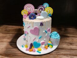 Lollipop and Candy Fantasy Cake