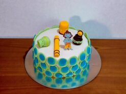 Lord Krishna Theme Fondant Cake