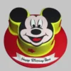 Lovable Mickey Mouse Fondant Cake 1 lovable mickey mouse fondant cake 1 From LallamTop Cake Shop