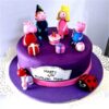 Lovely Peppa Pig Family Fondant Cake 1 lovely peppa pig family fondant cake 1 From LallamTop Cake Shop