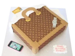 LV Bond Street Babe Theme Cake