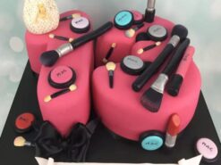 Mac Makeup 13th Birthday Cake
