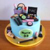 Mac Makeup Birthday Cake 1 mac makeup birthday cake 2 From LallamTop Cake Shop