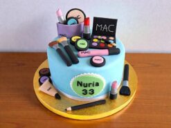 Mac Makeup Birthday Cake