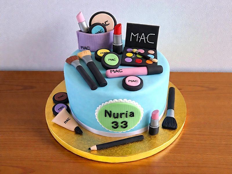 Mac Makeup Birthday Cake 3 Mac Makeup Birthday Cake