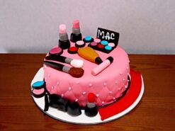 MAC Makeup Kit Fondant Cake