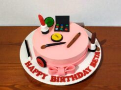 MAC Makeup Semi Fondant Cake