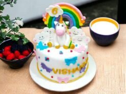 LallanTop Cake Shop Magical Horned Beauty Unicorn Cake - Delivery in East Delhi, South-East Delhi, Ghaziabad, and Noida