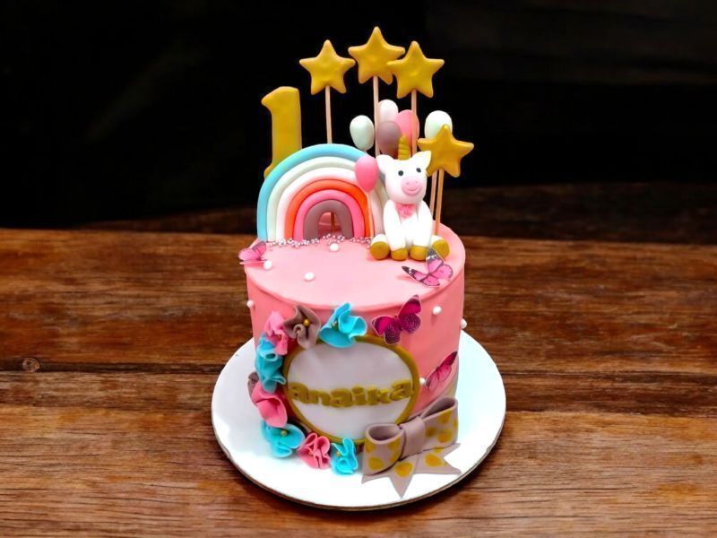 Magical Unicorn Rainbow Cake 3 Magical Unicorn Rainbow Cake