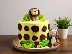 Majestic Jungle King Cake
