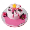 make up bag fondant cake 1 From LallamTop Cake Shop