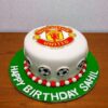 Manchester United Fondant Cake 2 manchester united fondant cake 1 From LallamTop Cake Shop