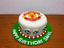 Manchester United Fondant Cake