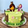 masha adventure cake 1 From LallamTop Cake Shop