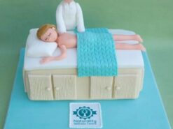 Massage Parlor Fondant Cake