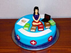 Medical Student Theme Cake