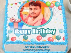 Memorable Moments Birthday Photo Cake