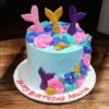 mermaid magic cake 1 From LallamTop Cake Shop