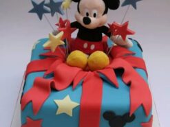 Mickey Gift Theme Cake