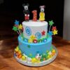 Mickey & Minnie First Birthday Cake 2 mickey minnie first birthday cake 1 From LallamTop Cake Shop
