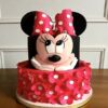 minnie mouse 1st birthday fondant cake 2 From LallamTop Cake Shop