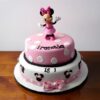 Minnie Mouse Birthday Fondant Cake 1 minnie mouse birthday fondant cake 2 From LallamTop Cake Shop