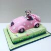 Minnie Mouse Car Birthday Cake 2 minnie mouse car birthday cake 1 From LallamTop Cake Shop