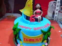 Moana Theme Fondant Cake from LallanTop Cake Shop - Delivery in East Delhi, South-East Delhi, Ghaziabad, and Noida