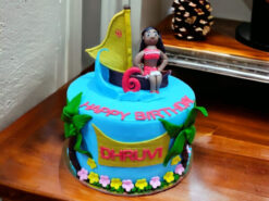 Moana Theme Fondant Cake from LallanTop Cake Shop - Delivery in East Delhi, South-East Delhi, Ghaziabad, and Noida