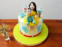 Mom and Son Birthday Cake