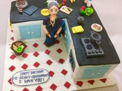 MOM Kitchen Birthday Cake