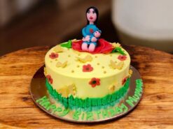 mother-and-child-theme-cake