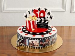 Movie Theme Fondant Cake
