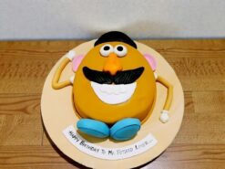 Mr Potato Face Fondant Cake