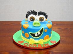 My Cute Monster Fondant Cake