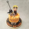 Naruto Theme Birthday Cake 2 naruto theme birthday cake 1 From LallamTop Cake Shop