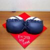 naughty boobs cake 2 From LallamTop Cake Shop