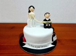 Naughty but Nice Nuptials Cake
