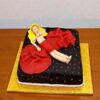 naughty woman fondant cake 3 6ab1b1f619905 From LallamTop Cake Shop