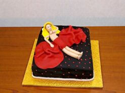 Naughty Woman Fondant Cake